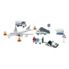 Dickie Toys - Airport Playset - Flughafen Spielzeugset Mit Autos, Flugzeug Und Zubehör