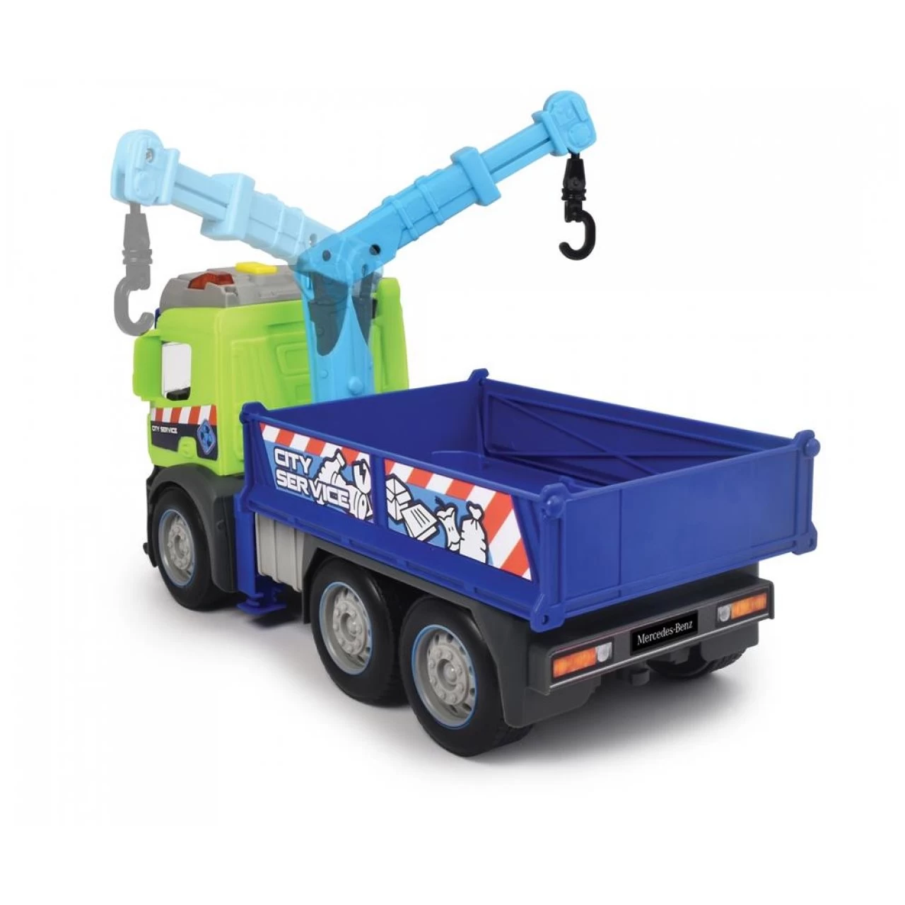 Dickie Toys - Action Truck Recycling - LKW Inkl. Recycling-Container, Mit Kran, Sound Und Warnlicht 2 Dickie Toys - Action Truck Recycling - LKW Inkl. Recycling-Container, Mit Kran, Sound Und Warnlicht – Bild 2