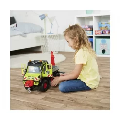 Dickie Toys – Unimog Holztransporter – Mit Elektrischer Seilwinde Und Kranarm Mit Joystick-Steuerung, Mit Sound- Und Licht, Für Kinder Ab 3 Jahren -Spielzeug Geschäft xdic 203749032 5 1280x1280
