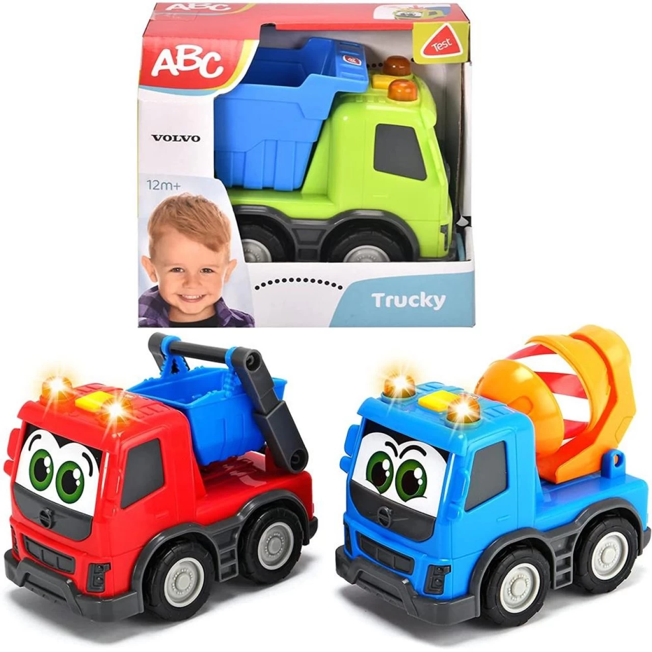 Dickie Toys Happy Volvo FMX Baufahrzeuge Licht Sound Spielzeugauto | 1 Stück Zufällig 5 Dickie Toys Happy Volvo FMX Baufahrzeuge Licht Sound Spielzeugauto | 1 Stück Zufällig – Bild 5