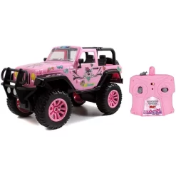 Dickie Toys RC Jeep Wrangler, RC SUV Girlmazing, Ferngesteuertes Auto, RC Auto, Spielzeugauto Mit 2-Kanal-Funkfernsteuerung, 2,4 GHz, Turbo, Inkl. Sticker, Ab 6 Jahren, Metallic Pink Glänzend -Spielzeug Geschäft xdic 251106003 3 1280x1280