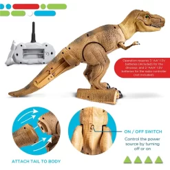 Discovery RC T-Rex Dinosaurier Ferngesteuert Mit Controller Soundeffekte -Spielzeug Geschäft xdis 1303001921 4 1280x1280