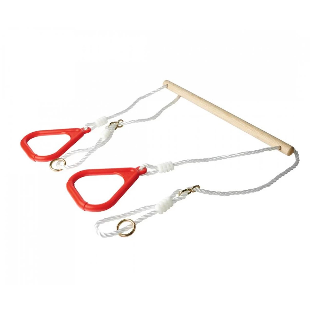 Eichhorn Outdoor Turnset 2in1 Holz Turnschaukel Trapez Turngerät Gartenspielzeug 2 Eichhorn Outdoor Turnset 2in1 Holz Turnschaukel Trapez Turngerät Gartenspielzeug – Bild 2