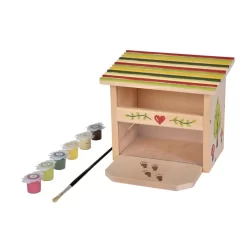 Eichhorn Futterhaus 17 X 18 X 15 Cm Holz Zum Zusammenbauen Bemalen Für Eichhörnchen -Spielzeug Geschäft xeic 100004586 2 1280x1280