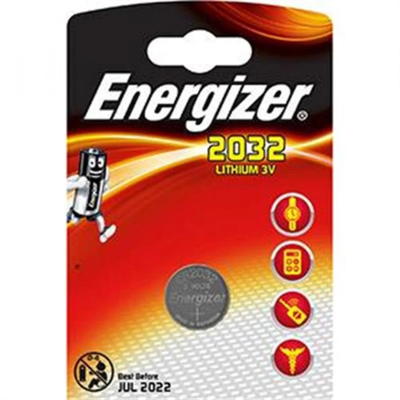Energizer Batterie CR2032 Lithium 3,0 Volt Einwegbatterie Knopfzelle 1 Stück 3 Energizer Batterie CR2032 Lithium 3,0 Volt Einwegbatterie Knopfzelle 1 Stück – Bild 3
