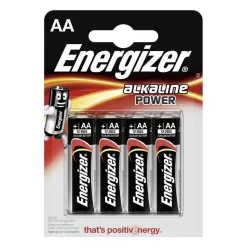 Energizer Batterie Alkaline Power AA Mignon LR6 Einwegbatterie 4er -Spielzeug Geschäft xene e300132900 2 1280x1280