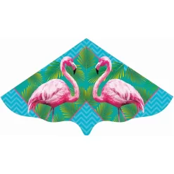 Günther Kinderdrachen Flamingos Einleinerdrachen Flugdrachen Für Kinder Ab 4 Jahren 115x63cm Mit Wickelgriff Und Drachenschnur