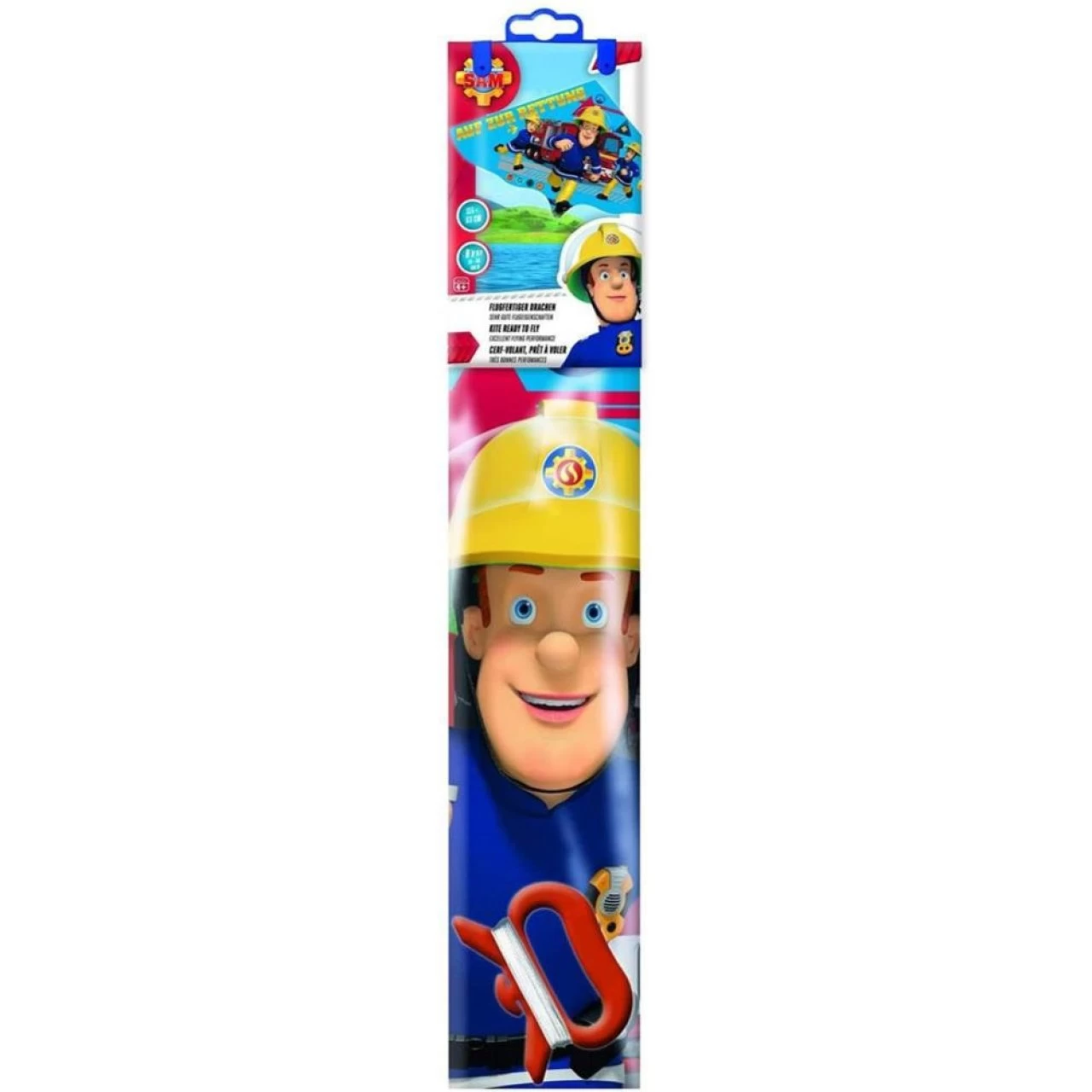 Günther Kinderdrachen Feuerwehrmann Sam Einleinerdrachen Flugdrachen Für Kinder Ab 4 Jahren 115x63cm Mit Wickelgriff Und Drachenschnur 2 Günther Kinderdrachen Feuerwehrmann Sam Einleinerdrachen Flugdrachen Für Kinder Ab 4 Jahren 115x63cm Mit Wickelgriff Und Drachenschnur – Bild 2