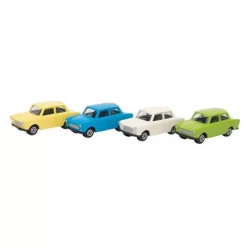 Goki Trabant 601 Aus Spritzguß 12er Set, NEU OVP