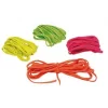 Goki Gummitwist 12er Set 4 Verschiedene Neonfarben 5 M Lang NEU Hüpfspiel Seil