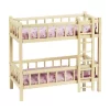 Goki Puppen- Etagenbett Mit Leiter 59,5 Cm Holz Doppelstockbett