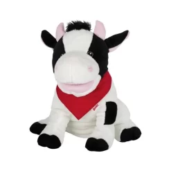 Goki Handpuppe Kuh Karry Puppentheater Spielpuppe Rollenspiel Plüschtier Stofftier
