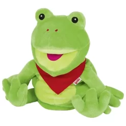 Goki Handpuppe Frosch Frilo Puppentheater Spielpuppe Rollenspiel Plüschtier Stofftier