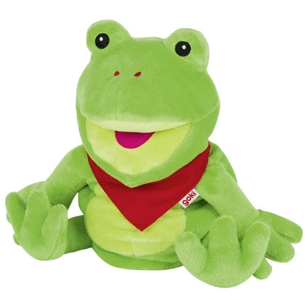 Goki Handpuppe Frosch Frilo Puppentheater Spielpuppe Rollenspiel Plüschtier Stofftier 1 Goki Handpuppe Frosch Frilo Puppentheater Spielpuppe Rollenspiel Plüschtier Stofftier