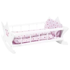 Goki Puppenwiege Mit Bettzeug Puppenbett Puppenmöbel Wiege Puppenzubehör -Spielzeug Geschäft xgok 51809 2 1280x1280