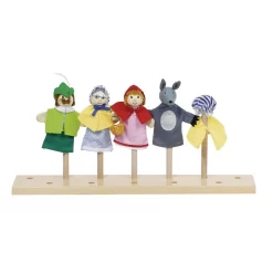Goki Fingerpuppenset Rotkäppchen 1er Set, Spielfiguren, NEU