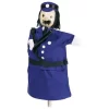 Goki Handpuppe Polizist Mit Holzstab Puppentheater Spielpuppe Rollenspiel Kinderpuppe Spielzeug