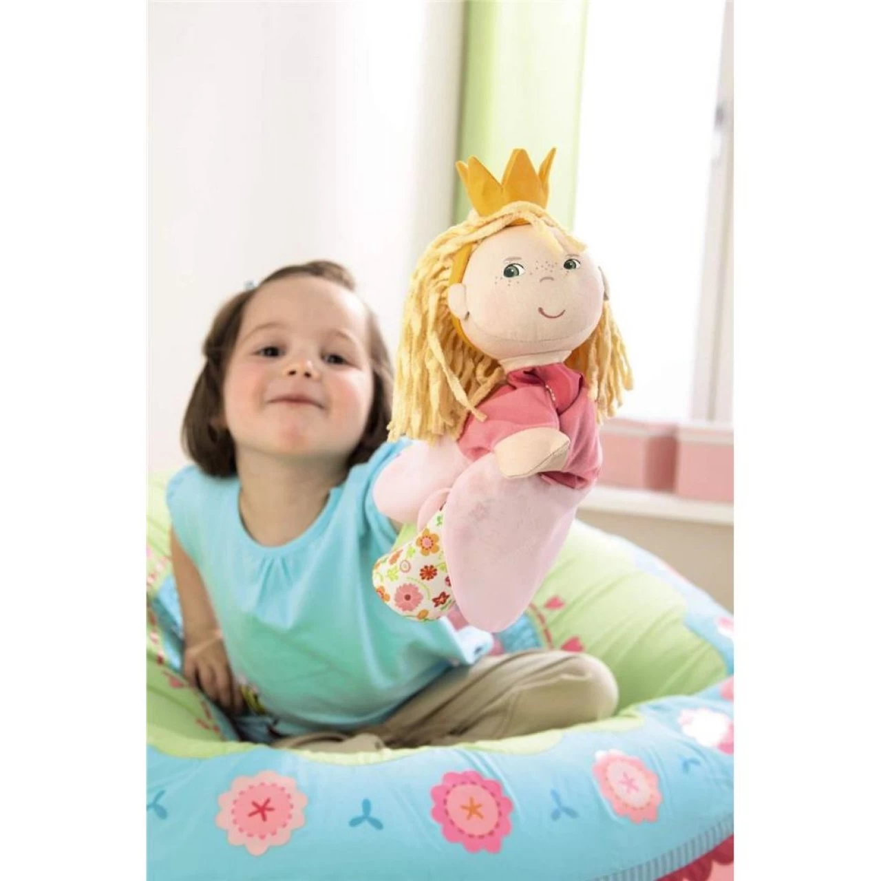 Haba 2179 - Handpuppe Prinzessin Handfigur, Spielpuppe Spielzeug Marionette 2 Haba 2179 - Handpuppe Prinzessin Handfigur, Spielpuppe Spielzeug Marionette – Bild 2