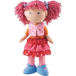 Haba Puppe Lilli-Lou 30 Cm Weichkörperpuppe Stoffpuppe Mit Kleidung Und Haaren