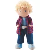 Haba 302843 - Puppe Nick, Weich- Und Stoffpuppe Ab 18 Monaten, Mit Kleidung Und Haaren, 30 Cm