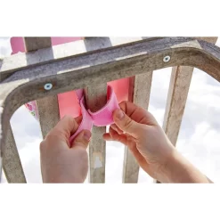 Haba Puppen-Fahrradsitz Blumenwiese Rosa Puppensitz Mit Klettverschluss Für Fahrrad Und Schlitten -Spielzeug Geschäft xhab 304109 7 1280x1280