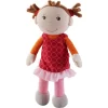 HABA 305041 - Kuschelpuppe Mirka, Weiche Stoffpuppe Zum Spielen Und Kuscheln