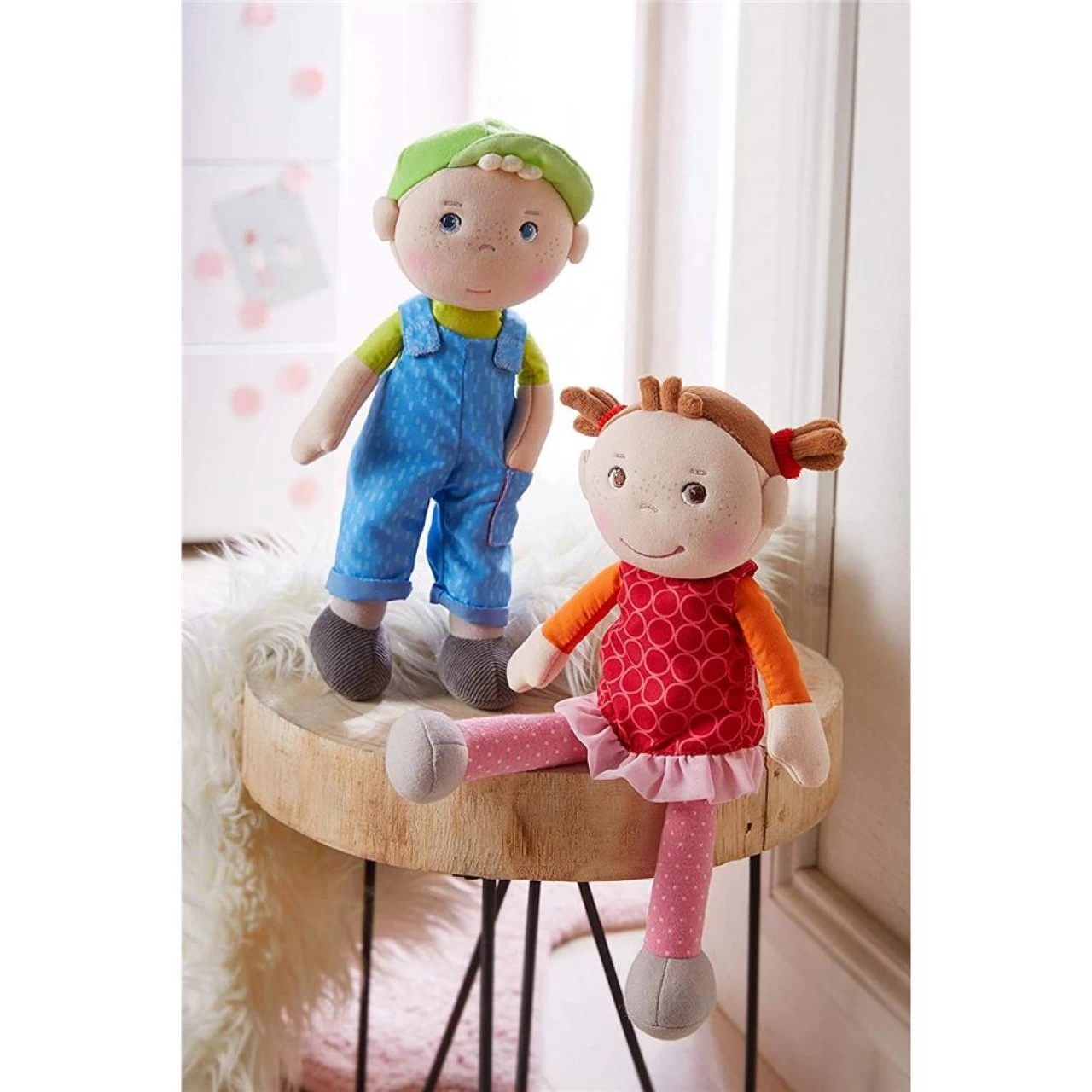 HABA 305041 - Kuschelpuppe Mirka, Weiche Stoffpuppe Zum Spielen Und Kuscheln 2 HABA 305041 - Kuschelpuppe Mirka, Weiche Stoffpuppe Zum Spielen Und Kuscheln – Bild 2