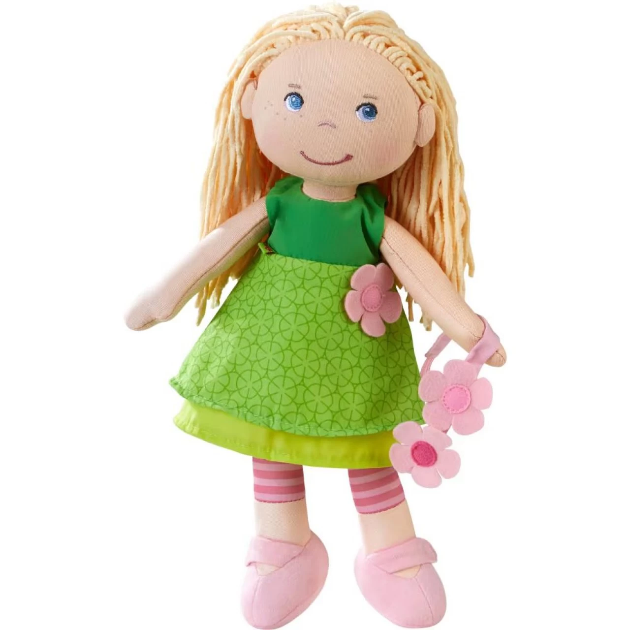 Haba Stoffpuppe Puppe Mali Ca. 30cm Babypuppe Niedliche Weichkörperpuppe Für Kinder Ab 18 Monaten 3 Haba Stoffpuppe Puppe Mali Ca. 30cm Babypuppe Niedliche Weichkörperpuppe Für Kinder Ab 18 Monaten – Bild 3