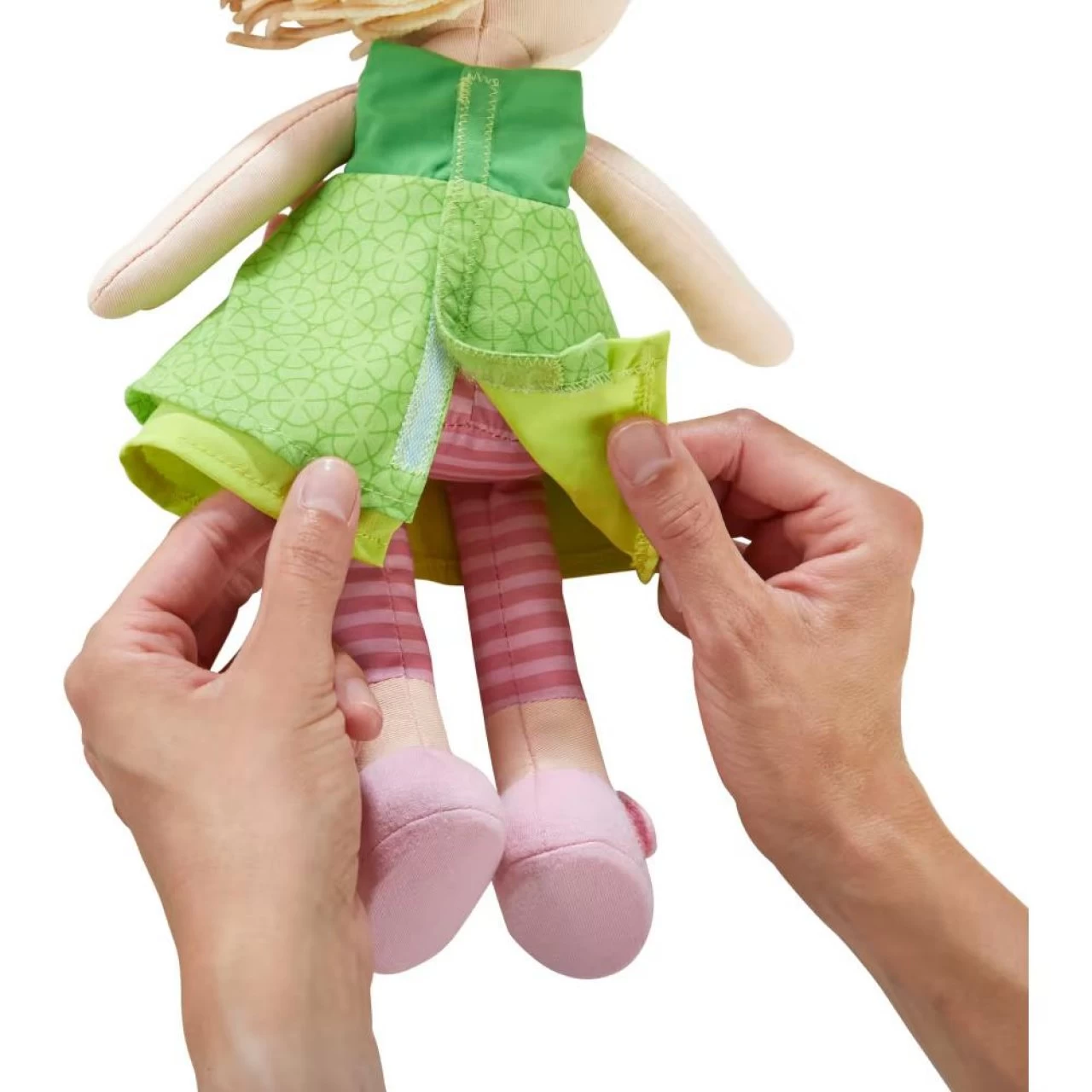Haba Stoffpuppe Puppe Mali Ca. 30cm Babypuppe Niedliche Weichkörperpuppe Für Kinder Ab 18 Monaten 5 Haba Stoffpuppe Puppe Mali Ca. 30cm Babypuppe Niedliche Weichkörperpuppe Für Kinder Ab 18 Monaten – Bild 5