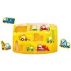 Hape E1407 Puzzle Baufahrzeuge Baustelle Holzpuzzle Kinderpuzzle Geeignet Ab 2 Jahren