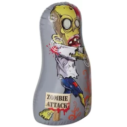 Happy People DartZone BALLISTIXOPS Zielscheibe Zombie Aufblasbar Grau 1m Ziel