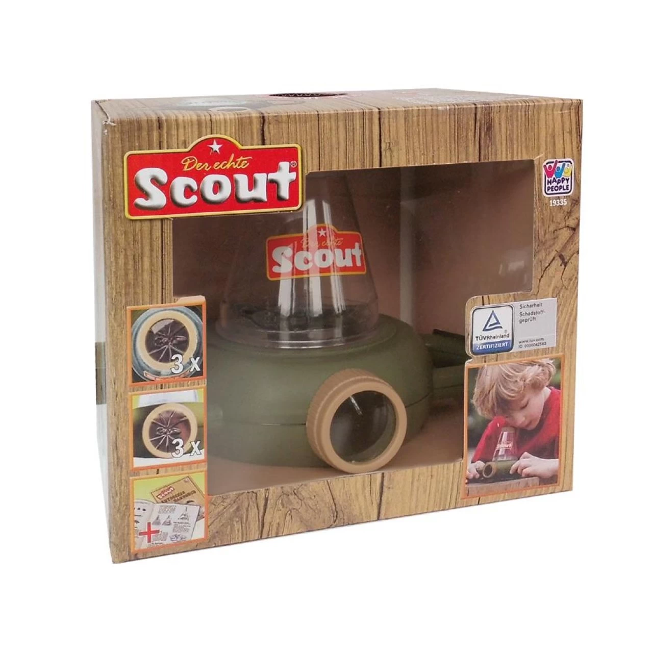 Happy People Scout Insektenbetrachter Lupe Outdoorspielzeug Insekten Beobbachten 5 Happy People Scout Insektenbetrachter Lupe Outdoorspielzeug Insekten Beobbachten – Bild 5