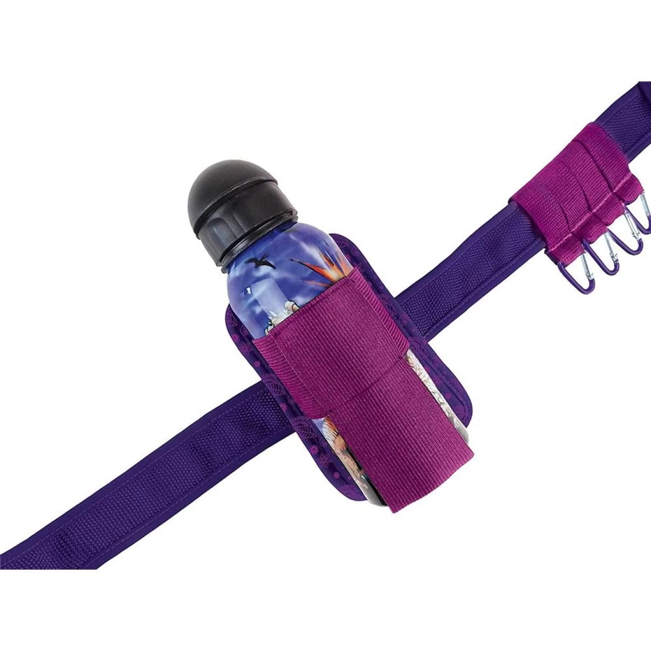 Happy People Scout Abenteuergürtel Fee Neopren Pink Mit Pfeife Karabiner Flaschenhalter Gürteltasche 2 Happy People Scout Abenteuergürtel Fee Neopren Pink Mit Pfeife Karabiner Flaschenhalter Gürteltasche – Bild 2