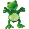 Beleduc Handpuppe Frosch Handfigur Puppentheater Plüschtier Stofftier Rollenspiel