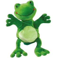 Beleduc Handpuppe Frosch Handfigur Puppentheater Plüschtier Stofftier Rollenspiel