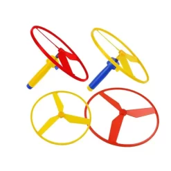 Happy People 72092 - Katapult-Flugkreisel, 1 Stück NEU