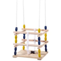 Happy People 73210 - Gitterschaukel Für Kleinkindschaukel Holzschaukel Für Kleinkinder