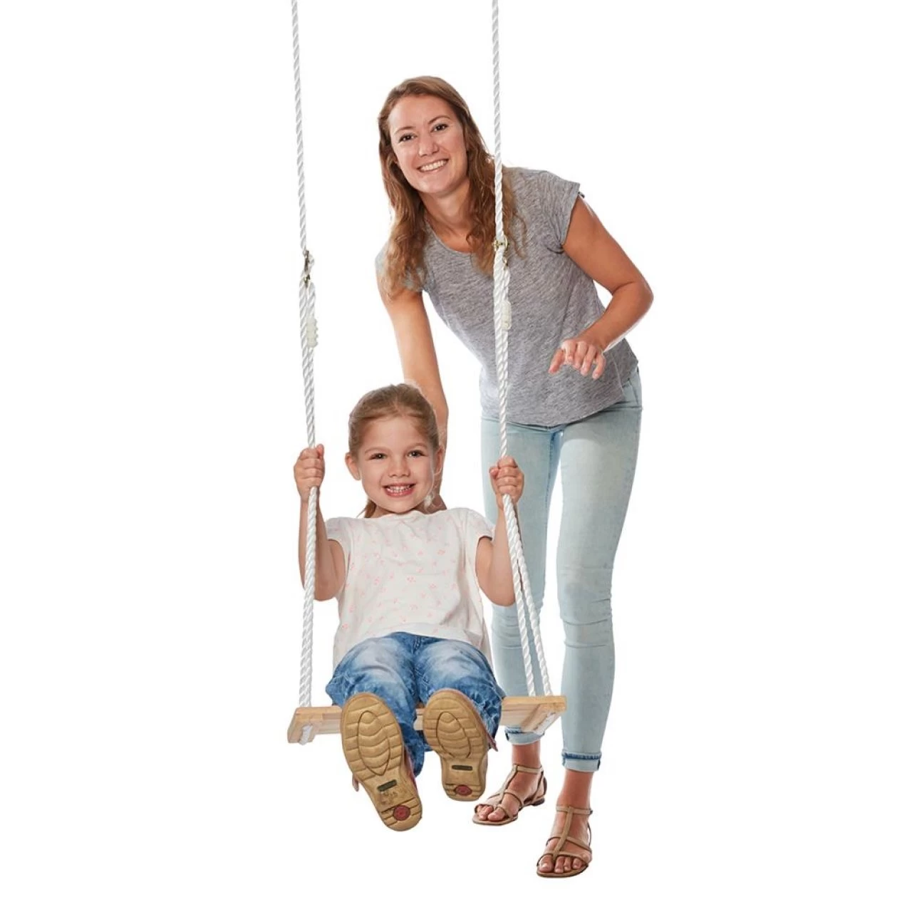 Happy People 73230 - Brettschaukel Aus Holz 40x7 Cm NEU 3 Happy People 73230 - Brettschaukel Aus Holz 40x7 Cm NEU – Bild 3