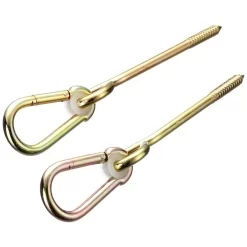 Happy People 73249 - Metallhaken Für Schaukeln Schaukelhaken Befestigung Ösen