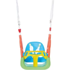 Happy People Schaukel 3in1 Kunststoff Verstellbar 3 Punkt-Gurt Kippschutz