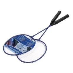 Happy People 74184 - Federball-Set, 2 Schläger Und 1 Ball Aus Stahl NEU