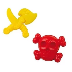 Happy People 75026 - Sandspielzeug Mit Piratenformen, 2er Set NEU