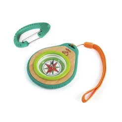 Hape Camper-Set Mit Kompass Und Karabinerhaken Outdoorspielzeug