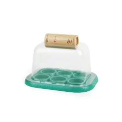 Hape E5580 - Gewächshaus Für Kleine Gärtner Ab 4 Jahren Naturspielzeug Pflanzen Züchten