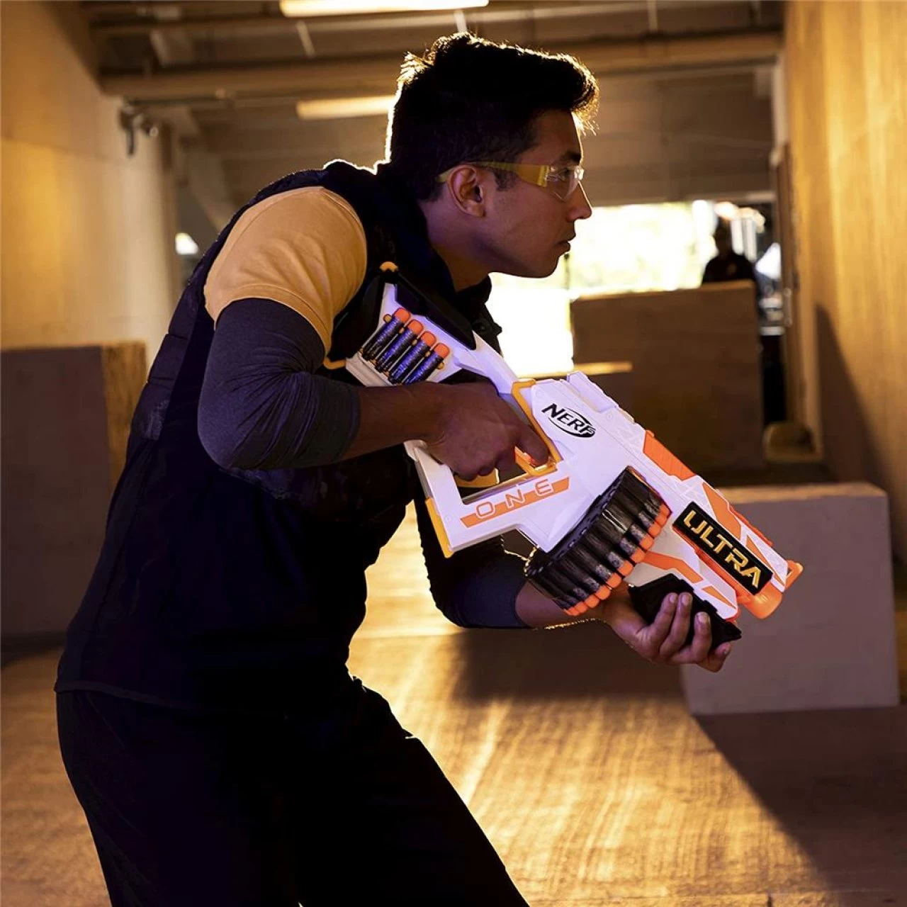Hasbro Nerf Ultra One Motorized Blaster Weiterentwickeltes Design Trommelmagazin Mit Hoher Kapazität,25 Nerf Ultra Darts 5 Hasbro Nerf Ultra One Motorized Blaster Weiterentwickeltes Design Trommelmagazin Mit Hoher Kapazität,25 Nerf Ultra Darts – Bild 5