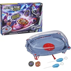 Hasbro Beyblade Burst Surge Speedstorm Motor Strike Beystadium Arena Kreisel Battle Set