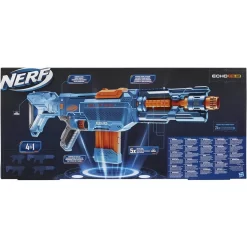 Hasbro Nerf Elite 2.0 Echo CS-10 Blaster 24 Nerf Darts 10-Dart Clip-Magazin Abnehmbare Schulterstütze Und Laufverlängerung -Spielzeug Geschäft xhas 5010993729173 3 1280x1280