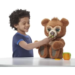 Hasbro E4591EU5 FurReal Friends FurReal Cubby Mein Knuddelbär Interaktives Plüschtier Ab 4 Jahren Braun -Spielzeug Geschäft xhas 58809551 4 1280x1280