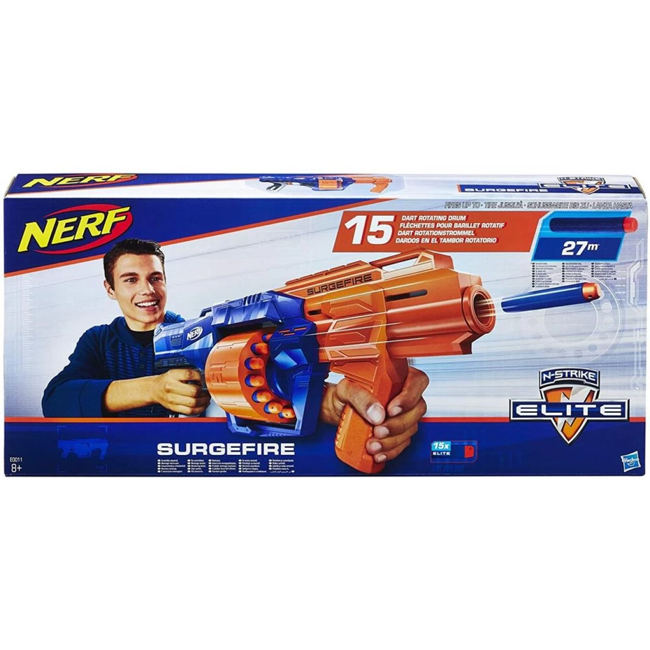 Hasbro Nerf Elite 2.0 Shockwave RD-15 Blaster 30 Nerf Darts 15-Dart Rotationstrommel Schnellfeuer Mit Pump-Action 9 Hasbro Nerf Elite 2.0 Shockwave RD-15 Blaster 30 Nerf Darts 15-Dart Rotationstrommel Schnellfeuer Mit Pump-Action – Bild 9
