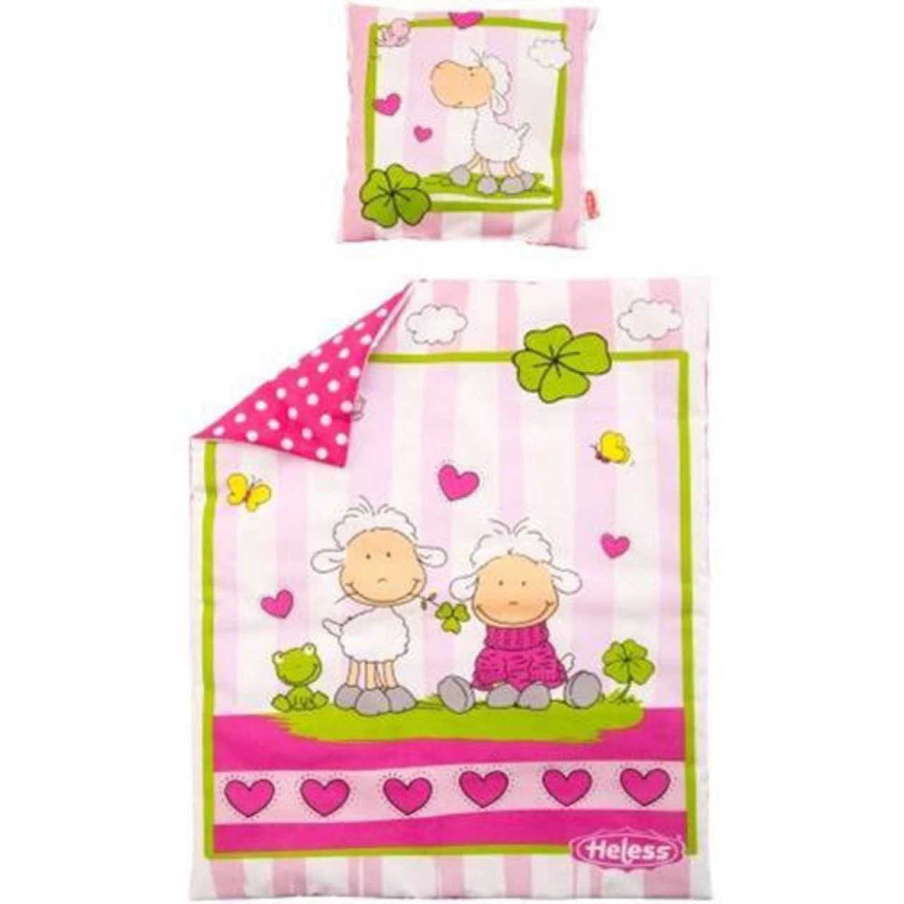 Heless 4000 - Puppenbettdecke, 45 X 35 Cm Mit Kissen 1 Heless 4000 - Puppenbettdecke, 45 X 35 Cm Mit Kissen